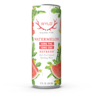 Wyld THC CBG Sparkling Water - Watermelon