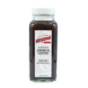 Brewgood THC Infused Arabica Coffee 10mg 8oz No Sugar
