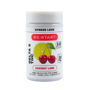 Delta 8 THC 10MG Gummies Cherry Limeade 30-ct