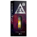 iDelta 8 Vape Cartridge Silver + CBD 2:1 1mL "ONLINE ORDER ONLY"