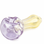 Red Eye West Coast Mushroom Hand Pipe - Purple