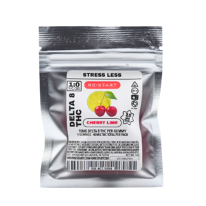 Delta 8 THC 10MG Cherry Limeade Gummies 4-ct