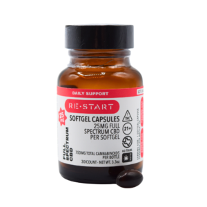 Full Spectrum CBD Capsules 25mg 30-ct (Save 40%)