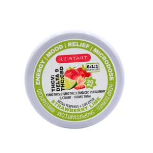 THCV 15MG + D9 THC 2.5MG + CBD 2.5MG Gummies