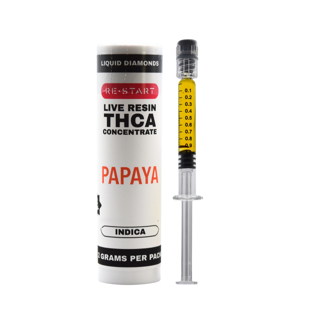 THCA Dab Syringe Papaya (I) Live Resin - Image 2