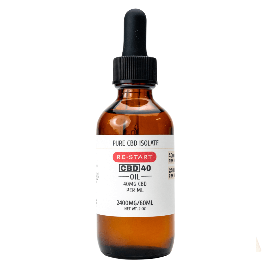 Pure CBD Isolate Oil 2400mg 60mL NO THC