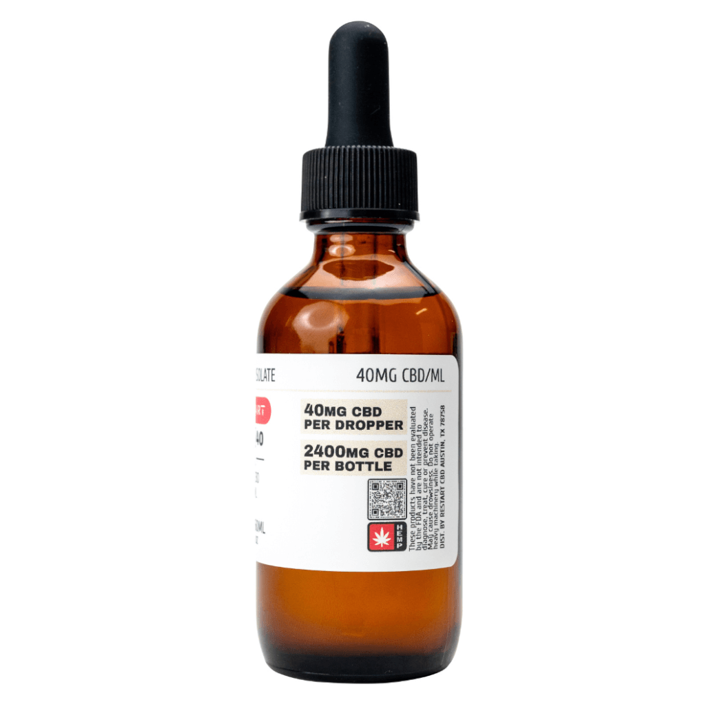 Pure CBD Isolate Oil 2400mg 60mL NO THC - Image 2