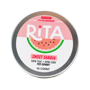 RESTART Rita Delta 9 THC CBD 10mg Gummies Sweet Sandia