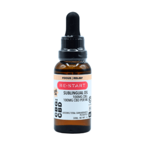 CBG CBD Oil | High Strength | 30mL THC Free