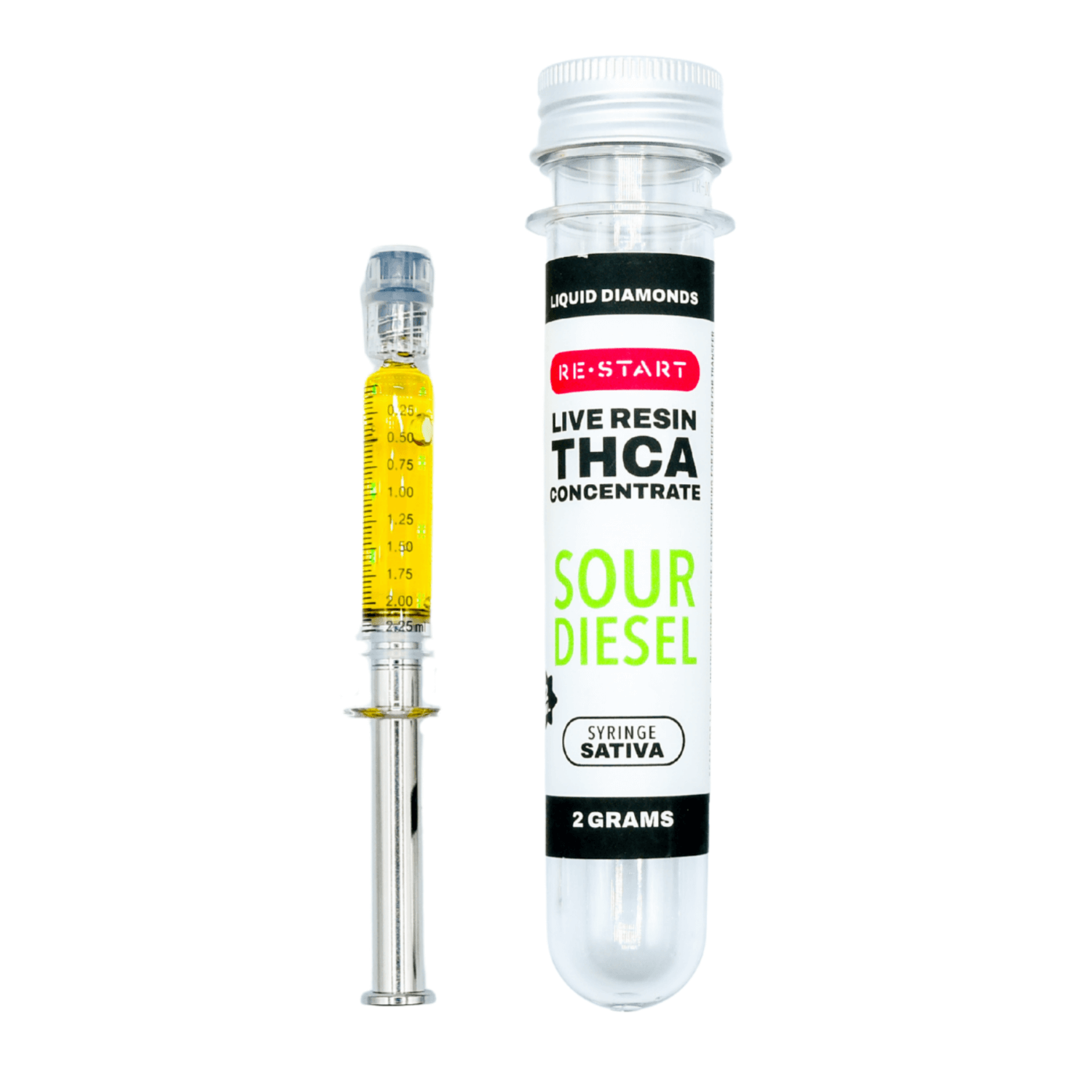 THCA Dab Syringe Sour Diesel (S) Live Resin - Image 3
