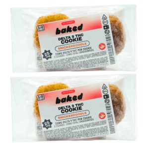 Delta 9 THC 25mg Snickerdoodle Sugar Cookies (4ct 100mg)