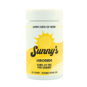Sunny's Delta 9 THC 10mg Lemonade Gummies