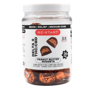 Delta 9 THC Peanut Butter Nugs