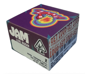 JAM: THCA Live Hash Rosin (I) Z 1G