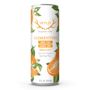 Wyld THC CBD 22mg Sparkling Water - Clementine (1:10) *Online Only