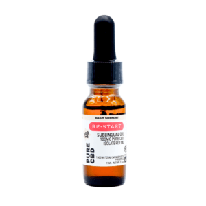 CBD Oil | Daily Support 15mL Travel Size Zero THC *Onlne Only