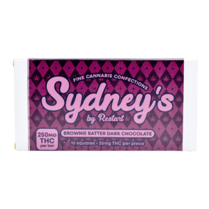 Sydneys Delta 9 THC 250MG Chocolate Bars