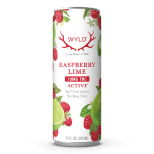 Wyld THC 10MG Sparkling Water - Raspberry Lime