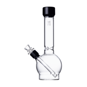 Human Grade 12” Ball Bong Clear/Black *ATX Only LC