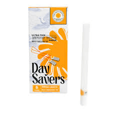 DaySavers 1 Gram King Size Pre Rolled Tubes with Ceramic Filter Tips 5/pk
