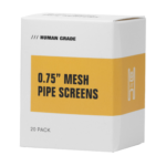 Human Grade .75" Mesh Pipe Screens 20/pk