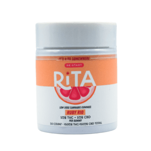 RESTART Rita Delta 9 THC CBD 10MG Gummies Ruby Rio “ENERGY"