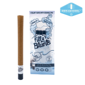 Fill-a Blunts 1G Pre-Rolled Hemp Blunt Tubes w/Ceramic Tips (4/pk)