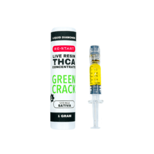 THCA Live Resin Dab Syringe (S) Green Crack + Free Accessory