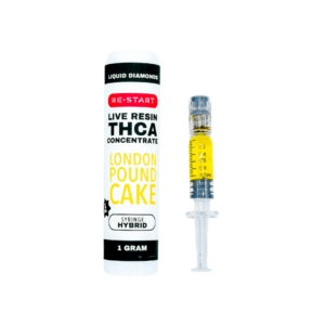THCA Live Resin Dab Syringe (H) London Pound Cake + Free Accessory