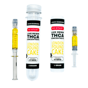 THCA Dab Syringe London Pound Cake (H) Live Resin + Free Accessory