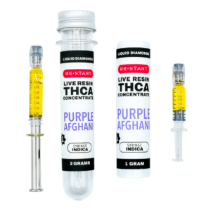 THCA Dab Syringe Purple Afghani (I) Live Resin + Free Accessory