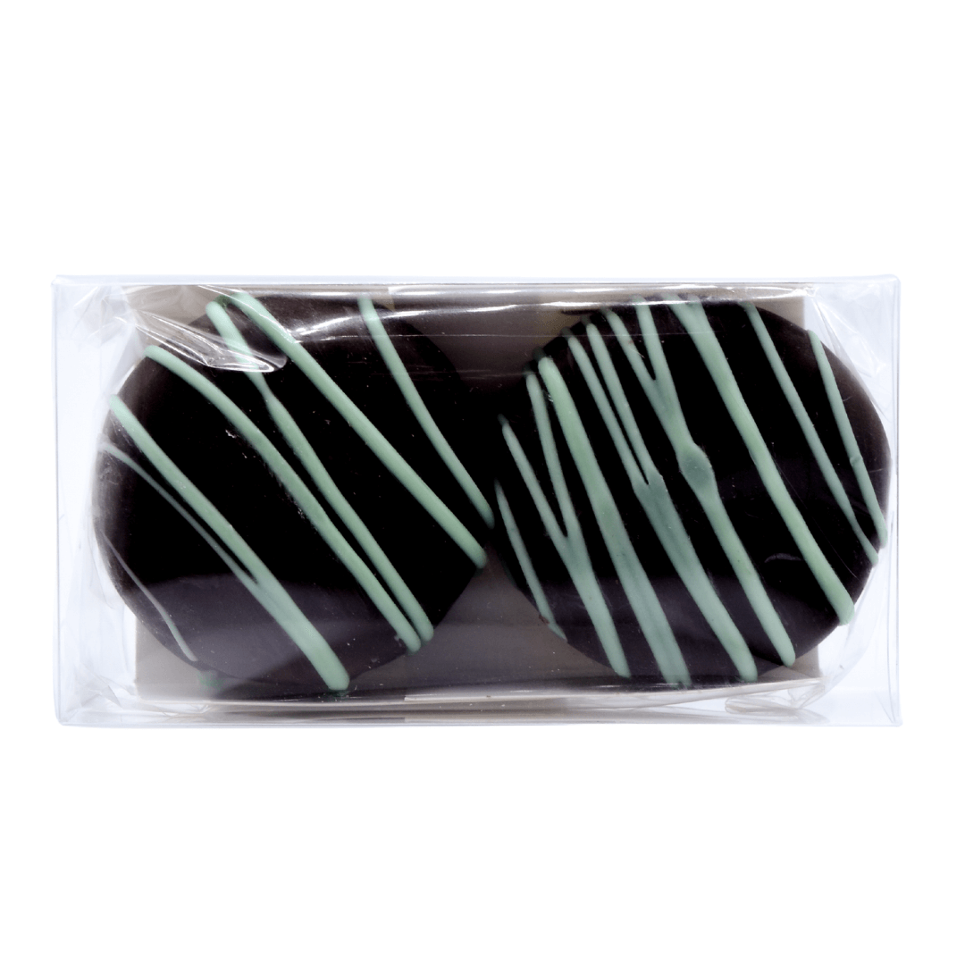 Delta 9 THC Chocolate Covered Sandwich Cookies 2-ct - Image 3