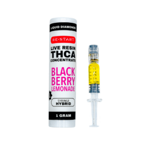 THCA Live Resin Dab Syringe (H) Blackberry Lemonade + Free Accessory