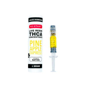 THCA Live Resin Dab Syringe (S) Pineapple Express + Free Accessory