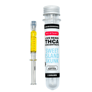 THCA Live Resin Dab Syringe (S) Sweet Island Skunk + Free Accessory