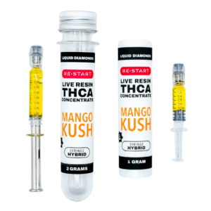 THCA Live Resin Dab Syringe (H) Mango Kush + Free Accessory