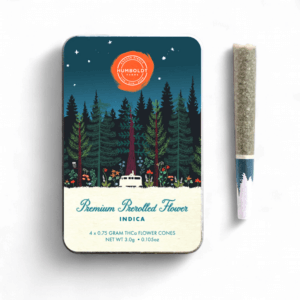 PRE-ORDER: Humboldt THCA Premium Pre-Rolls 4/pk (Case of 16) MSRP $384