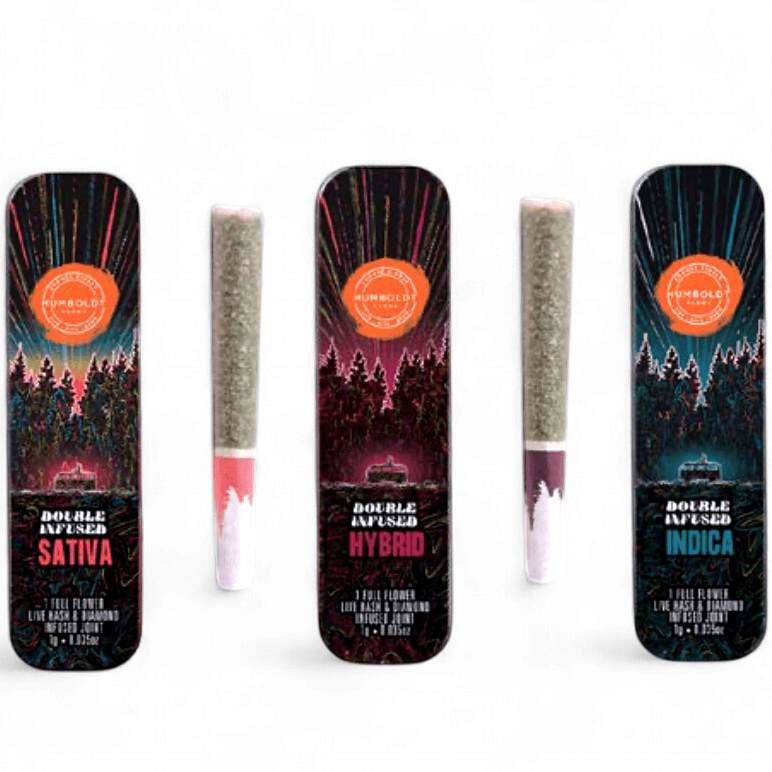 PRE-ORDER: Humboldt THCA Pre-Roll Double Infused 1/ct (Case )