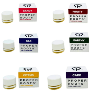 PRE-ORDER: Proper Roots THCA Live Rosin 1G (Case of 6)